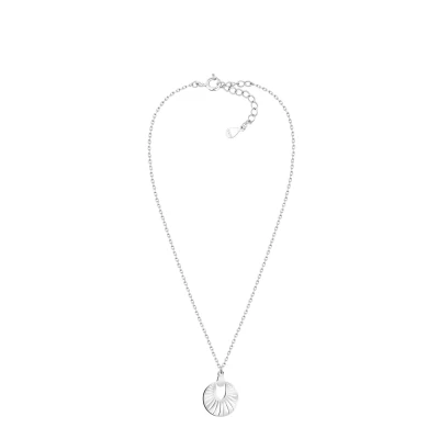 Abbildung von Sofia Milani SUN Flower Circle Halskette, Damen, Größe: One Size, Silver