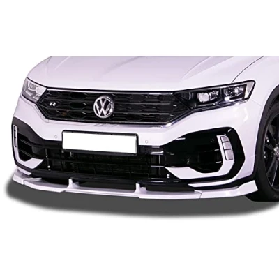 Abbildung von Frontspoiler Vario X kompatibel mit Volkswagen T Roc R 2017 (PU)