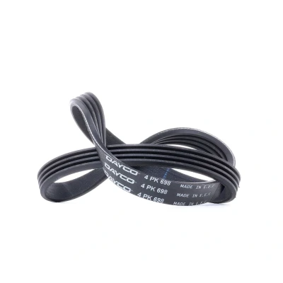 Abbildung von DAYCO 4PK698 Keilrippenriemen 698,0 4 FIAT: Punto II Schrägheck, Doblo I Cargo, Kombi, MITSUBISHI: ECLIPSE 2, GALANT 5