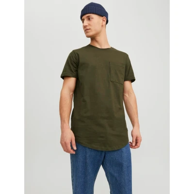 Abbildung von Jack &amp; Jones CREW NECK Tshirt basic, Herren, Größe: XS, Forest night