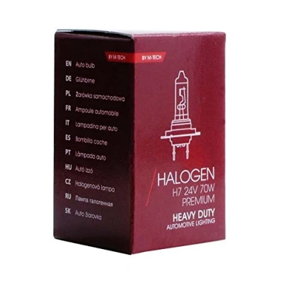 Abbildung von Halogenbirne M TECH HEAVY DUTY H7 24V/70W