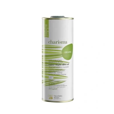 Abbildung von Charisma Griechisches Bio Extra Natives Olivenöl aus Kreta Dose, 500 ml Kaltextraktion