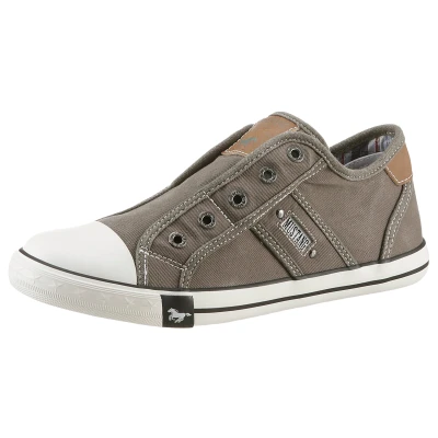 Abbildung von Mustang Shoes Slip On Sneaker Slipper, Sommerschuh, Freizeitschuh mit praktischem Gummizug