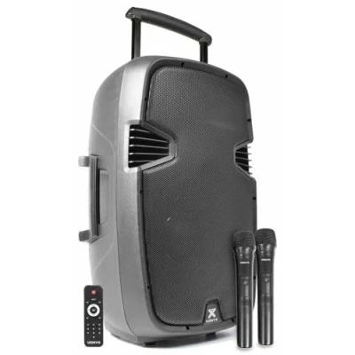 Abbildung von Vonyx SPJ PA915 Mobiler Lautsprecher 15&quot; 700 W auf Akku mit Bluetooth