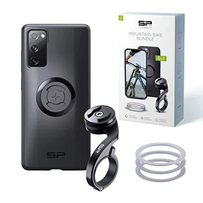 Abbildung von SP CONNECT Mountain Bike Bundle SPC+ kompatibel mit Samsung S20 FE Handyhalter für Mountainbike MTB Handy Halterung Gadget