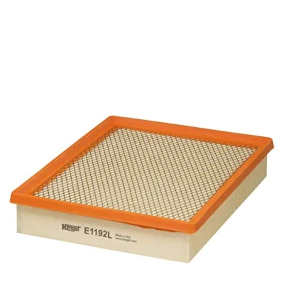 Abbildung von HENGST FILTER E1192L Luftfilter 52 234 296 Filtereinsatz OPEL: Vectra C Caravan, Signum CC, SAAB: 9 3 Kombi, Limousine, Cabrio