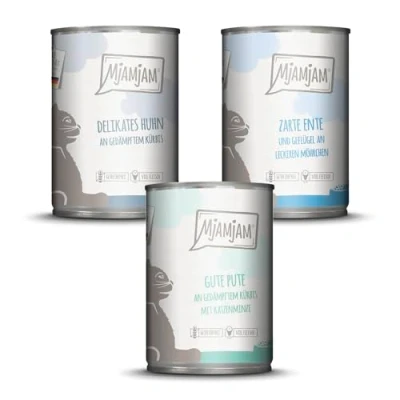 Abbildung von MjAMjAM leckere Mahlzeiten Mixpaket II für deine Katze 6 x 400 g