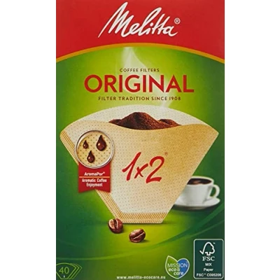 Abbildung von Melitta kaffee filter 1 x 2/40 fsc label 6658212