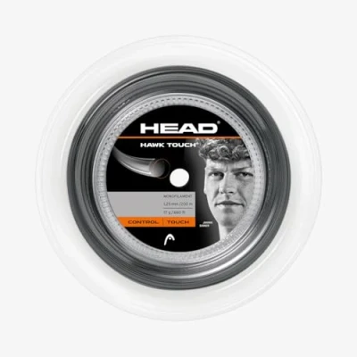 Abbildung von HEAD Unisex Erwachsene Hawk Touch (200m Reel) Tennis Saite, anthrazit, 18