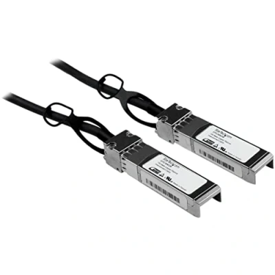 Abbildung von StarTech.com Cisco kompatibles SFP+ Twinax Kabel (3m, 10GBASE CU Direct Attach, passiv, 10Gigabit Kupfer Netzwerkkabel)