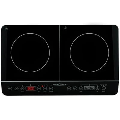 Abbildung von ProfiCook Doppel Induktionskochplatte &quot;PC DKI 1067&quot;