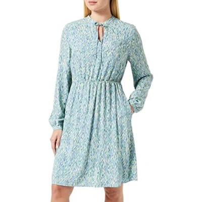 Abbildung von comma casual identity Freizeitkleid, Damen, Größe: 36, Hellblau