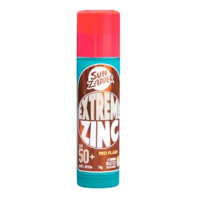 Abbildung von Sun Zapper Zinc Stick Rot Farbe Sonnenschutz LSF 50+ Australische Sonnencreme
