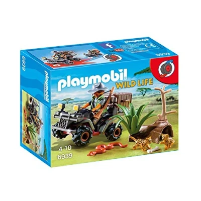 Abbildung von PLAYMOBIL Wild Life 6939 Wilderer mit Quad, Ab 4 Jahren