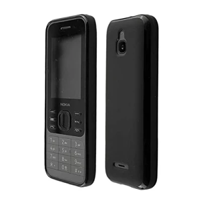 Abbildung von caseroxx TPU Hülle kompatibel mit Nokia 6300 4G, Handy Tasche (TPU in schwarz)