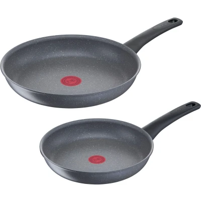 Abbildung von Tefal Pfannen Set &quot;Healthy Chef&quot;, Aluminium, (Set, 2 tlg., je 1 Pfanne Ø 24 und 28 cm), Mineralia+ Antihaftversiegelung, Thermo Signal, Induktion