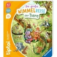 Abbildung von Ravensburger Buch &quot;tiptoi Die große Wimmelreise der Tiere&quot;, Made in Europe, FSC schützt Wald weltweit