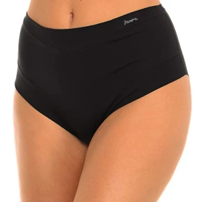 Abbildung von JANIRA Unsichtbares Slip Cotton Band, Negro, Large