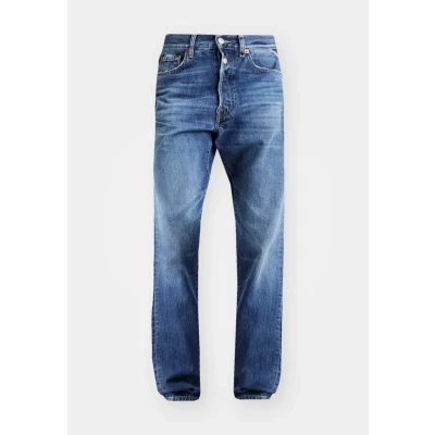 Abbildung von Replay Pants Jeans Relaxed Fit, Damen, Größe: 28x34, Dark blue