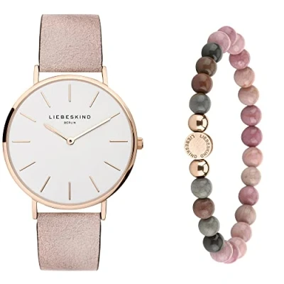Abbildung von Liebeskind Berlin Set aus Armbanduhr und Beadarmband LS 0072 LQB, Multicolor