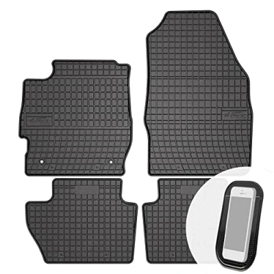 Abbildung von Gummimatten Auto Fußmatten Gummi Automatten Passgenau 4 teilig Set passend für Ford KA+ Plus ab 2016