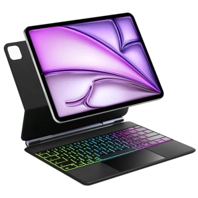 Abbildung von Inateck Magic Keyboard für iPad Air 2024, Pro 10.9/11/12.9/13 Zoll Tastatur