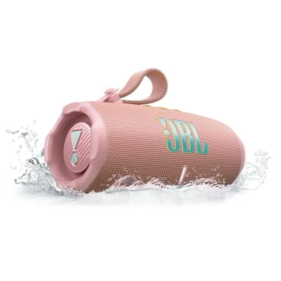 Abbildung von JBL Charge 6, tragbarer Bluetooth Lautsprecher, 28 Stunden Akkulaufzeit, IP68 wasserdicht, Staub und stoßfest, Pro Sound mit AI Boost, Auracast Multi Speaker, Pink