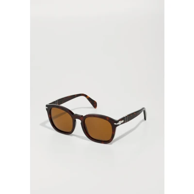 Abbildung von Persol Unisex PO0082S 24/33 Gläser SONNENBRILLEN Acetat Schildkröte Braun Geometrisch Normal