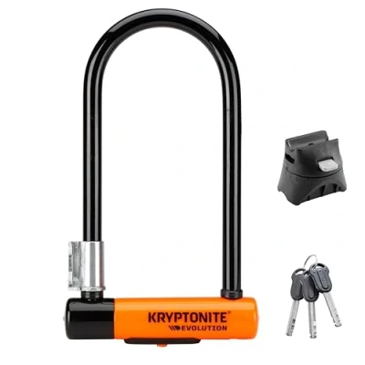 Abbildung von Kryptonite Unisex Erwachsene 2130 Schlösser, Schwarz/orange, 10 x 22,9 cm