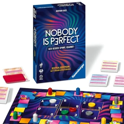 Abbildung von Ravensburger Nobody IS Perfect Extra Edition Brettspiel für Kinder, Größe: One Size, Mehrfarbig