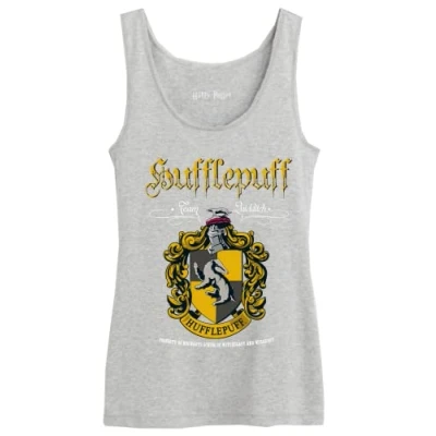 Abbildung von Harry Potter Damen wohapomtk018 Tanktop, Grau meliert, M