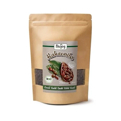 Abbildung von Biojoy BIO Kakaonibs (500 g), ganz und roh, Cacao nibs (Theobroma Cacao)