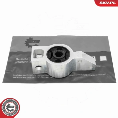 Abbildung von ESEN SKV 69SKV561 Querlenkerlager Vorderachse unten, links Aluminium Gummilager VOLKSWAGEN: Touran I, GOLF 5 Schrägheck, 6