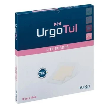 Abbildung von Urgotül Lite Border 10x12 cm Verband 10 St