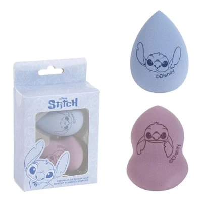 Abbildung von CERDÁ LIFE&#039;S LITTLE MOMENTS Make up Schwamm, Stitch Applikation, süßes Design für Liebhaber