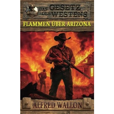 Abbildung von Flammen über Arizona: Historischer Western (Historische Reihe &quot;Das Gesetz des Westens&quot;)