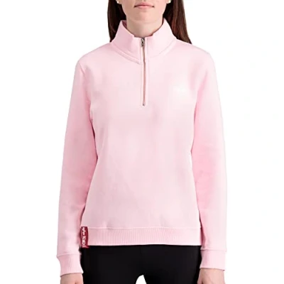 Abbildung von Alpha Industries Sweater &quot;Alpha Women Sweatshirts Half Zip SL Wmn&quot;