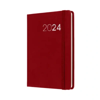 Abbildung von Collins Legacy Terminplaner 2024, Wochenansicht, Business Planer und Organizer, Januar bis Dezember Wochenplaner, Rot, CL73.15 24
