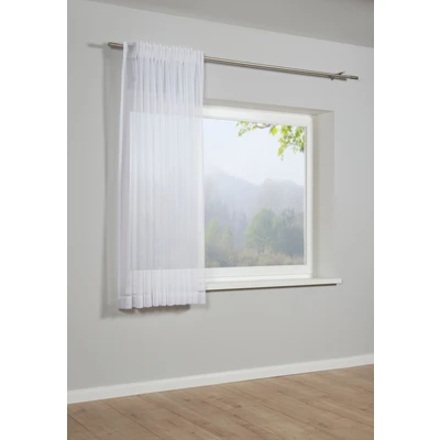 Abbildung von GARDINIA Gardine &quot;Schal mit Gardinenband Voile Uni&quot;, (1 St.), Stoff Uni