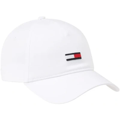 Abbildung von Tommy Jeans Elongated FLAG Unisex Cap, Größe: One Size, White