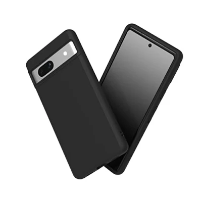 Abbildung von RhinoShield Case kompatibel mit [Pixel 7a] SolidSuit Stoßdämpfende &amp; schlanke Schutzhülle Premium Finish 3.5 Meter Fallschutz Klassik Schwarz