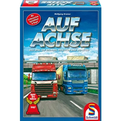 Abbildung von Schmidt Spiele Spiel Familienspiel Strategiespiel Auf Achse 49090