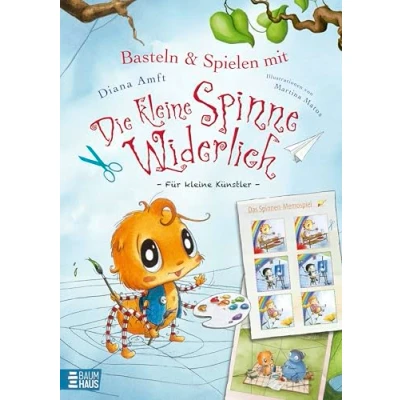 Abbildung von basteln &amp; Spielen mit Die kleine Spinne Widerlich für Künstler: Reißen, kleben, das große Bastelbuch Fans ab 4 Jahren