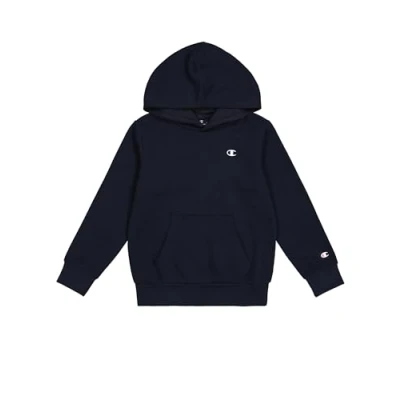 Abbildung von Champion Basic Hooded Unisex Kapuzenpullover für Kinder, Größe: 150/155, Navy