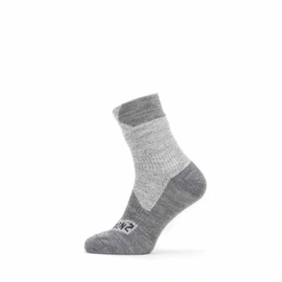 Abbildung von SealSkinz Bircham Waterproof All Weather Ankle Length Sock BlackGrey Marl Unise