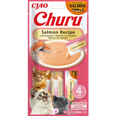 Abbildung von INABA Churu Puree Katzensnack Lachs
