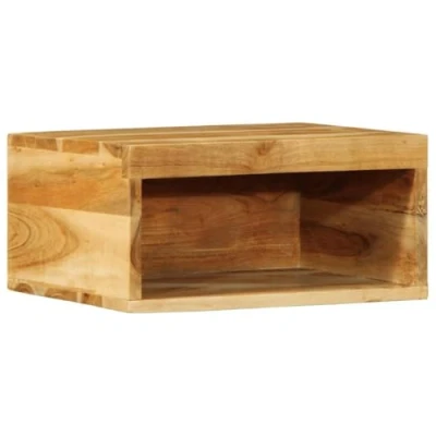 Abbildung von vidaXL TV Wandschrank 40x30x19 cm Massivholz Akazie, Möbel, Sideboard, Konsole, Beistellschrank, Schrank, Hängeschrank,