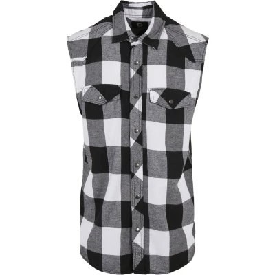 Abbildung von Brandit Top, Herren, Größe: Small, White/black