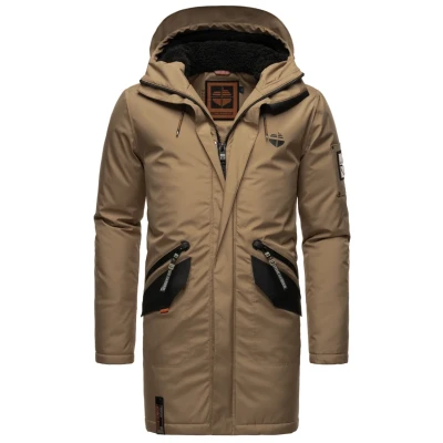 Abbildung von Stone Harbour Wintermantel, Herren, Größe: XXL, Light brown