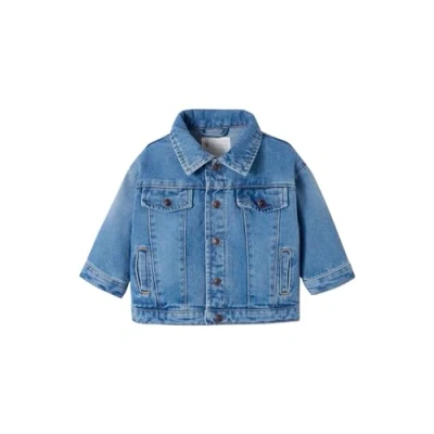 Abbildung von Vertbaudet Baby Jeansjacke Oeko Tex Blue Stone 74